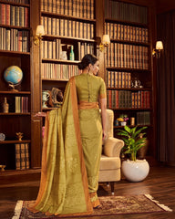 Pittal Tussar Cotton Saree