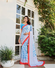 Mehak Tussar Cotton Saree